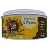 Bubez Pap Yellow Corn With Groundnut 600 g - Frozen