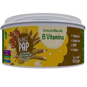 Bubez Pap Yellow Corn With Soybean 600 g - Frozen