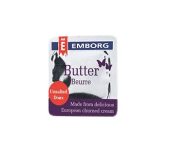 Emborg Portion Butter Unsalted 8 g