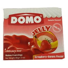 Domo Jelly Strawberry Flavour 85 g