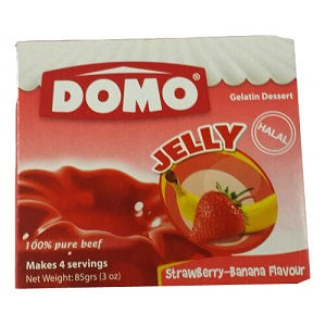 Domo Jelly Strawberry Flavour 85 g