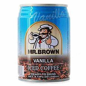 Mr Brown Iced Coffee Ready To Drink Vanilla 240 ml