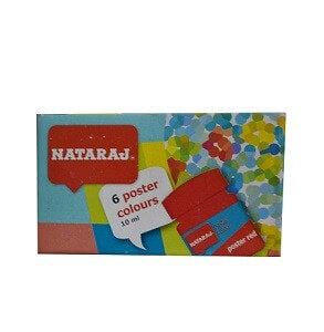 Nataraj Apsara Colorama Poster Colours x6