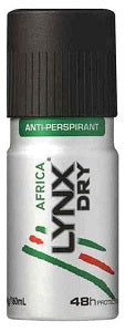 Lynx Deodorant Spray Anti-Perspirant Dry Africa 150 ml