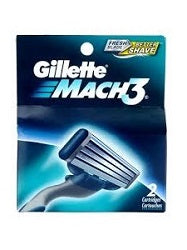 Gillette Mach 3 Cartridge x2