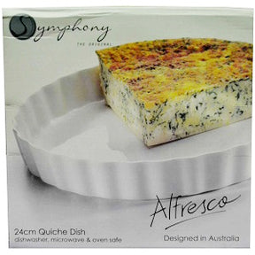 Symphony Alfresco Quiche Dish 24 cm SY4086