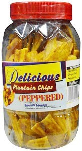 Delicious Plantain Chips Peppered 500 g
