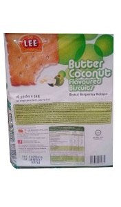 Lee Butter Coconut Flavoured Biscuits 34 g x16