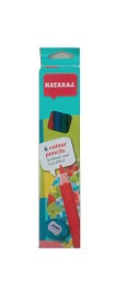 Nataraj Colour Pencil With Sharpener x6