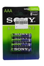 Sony Alkaline Battery AAA x4