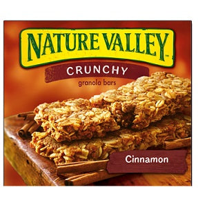 Nature Valley Crunchy Granola Bars Oats & Cinnamon 252 g x12