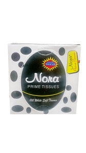 Nora Prime White Soft Tissue Box x100