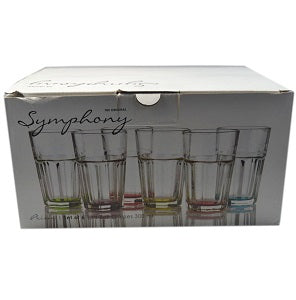 Symphony Prism Hi Ball Glass 300 ml x6