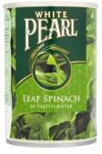 White Pearl Leaf Spinach In Salted Water 380 g