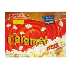Magic Time Microwave Popcorn Caramel 298 g 3 Bags