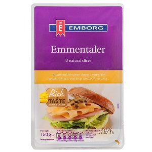 Buy Emborg Emmentaler 45 Percent Sliced 150 g in Nigeria | Cheese ...