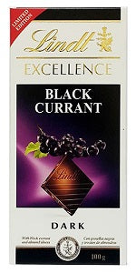 Lindt Excellence Black Currant 100 g