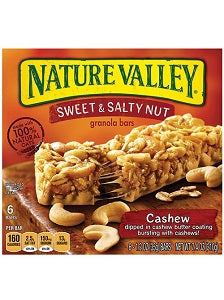 Nature Valley Granola Bars Sweet & Salty Cashew Nut 210 g