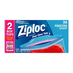 Ziploc Freezer Gallon x38