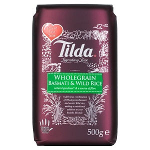 Tilda Whole Grain Basmati & Wild Rice 500 g