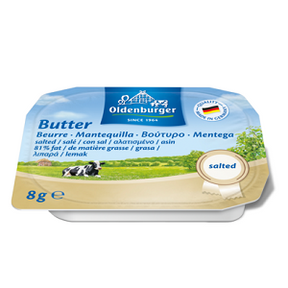 Oldenburger Portion Butter Salted 8 g