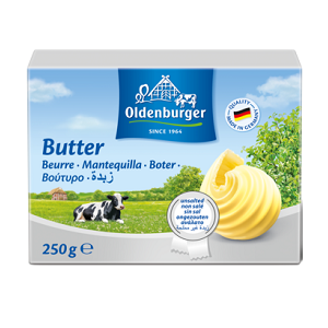 Oldenburger Butter Unsalted 250 g
