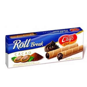 Elledi Roll Break Wafer Cacao 80 g