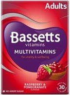 Bassetts Soft & Chewy Multivitamin Raspberry & Pomegranate 30 Tablets