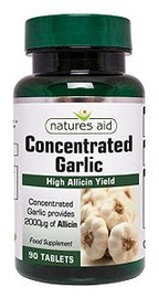 Natures Aid Concentrated Garlic 90 Tablets