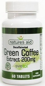 Natures Aid Green Coffee Extract 60 Tablets