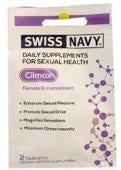 Swiss Navy Sexual Health Climax 2 Tablets