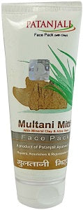 Patanjali Face Wash Multani Mitti 60 g