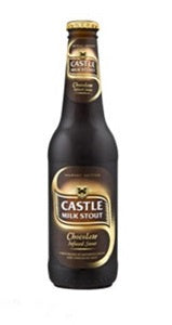 Castle Milk Stout Chocolate Flavour Bottle 37.5 cl x12
