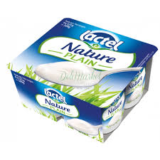 Lactel Nature Plain Yoghurt 125 g x4