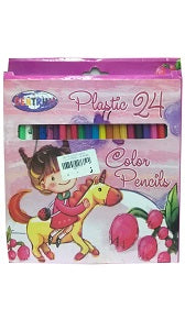 Buy Centrum Plastic Color Pencils x24 in Nigeria | Crayons & Art Kits ...