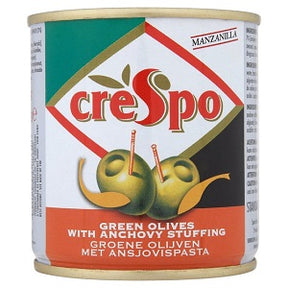 Crespo Green Olives & Anchovy Stuffing 200 g