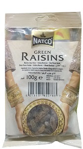 Natco Green Raisins 100 g