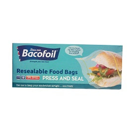 Baco Foil Press N Seal Sandwich Bags Small x25