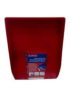 File Tray Square With Clip - Red