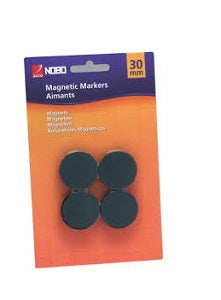 Nobo Magnets 30 mm - Black