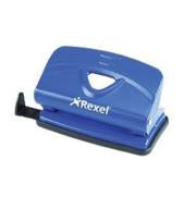 Rexel V210 Value 2 Hole 12 Sheet Punch - Blue