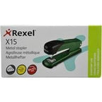 Rexel X15 Metal Stapler - Green