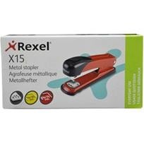Rexel X15 Metal Stapler - Red