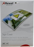 Rexel Standard Gloss Sign A4 Cover