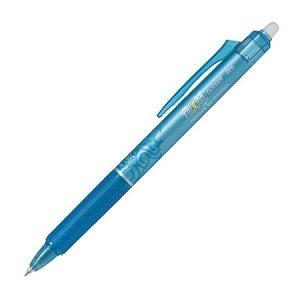 Pilot Frixion Cliker Roller Ball Erasable Pen 0.5 mm - Light Blue