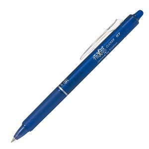 Pilot Frixion Cliker Roller Ball Erasable Pen 0.7 mm - Blue
