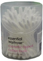 Essential Waitrose Costmestic Tipped Cotton Buds x80