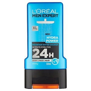 L'Oreal Men Expert Shower Gel Hydra Power Mountain Water 300 ml