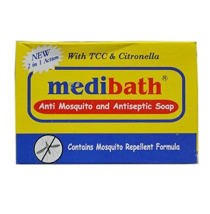 Medibath Mosquito Repellent & Antiseptic Soap 70 g x6