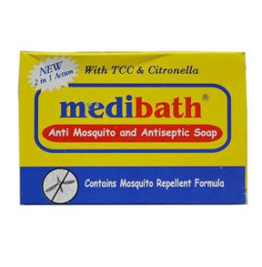 Medibath Mosquito Repellent & Antiseptic Soap 70 g x6